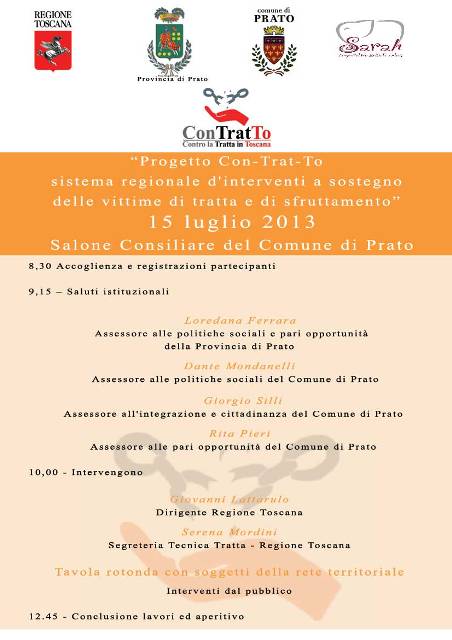 evento formativo del 15 luglio a Prato