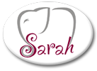 Sarah logo rilievo piccolo