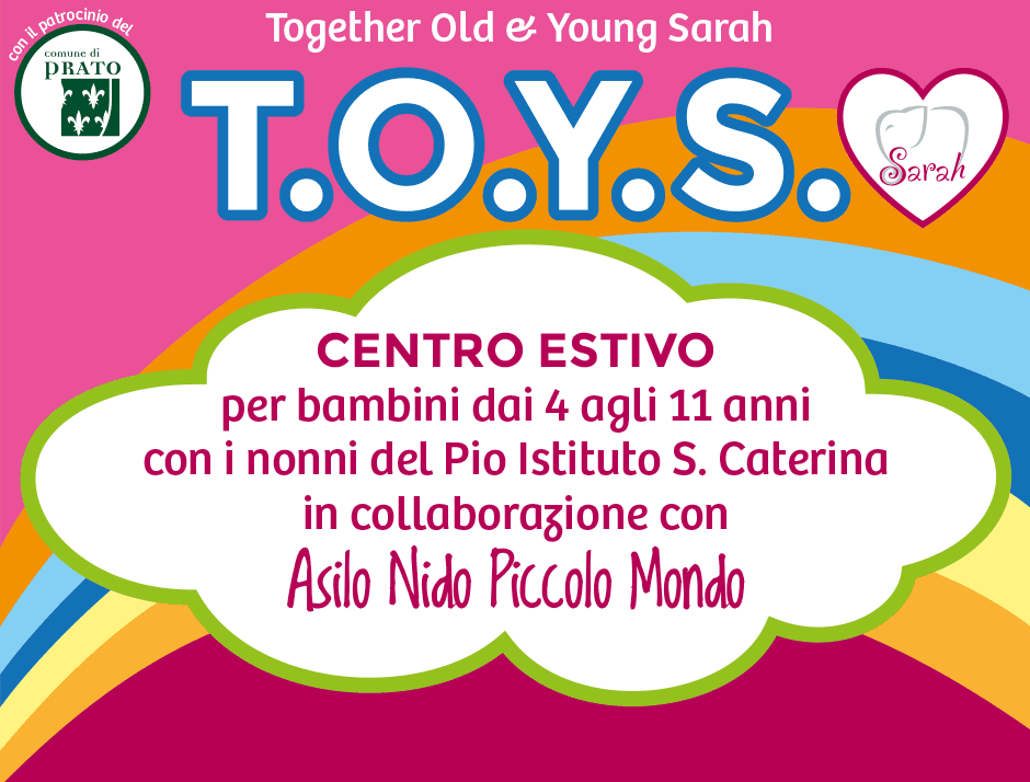 immagine toys centro estivo 2019 a prato