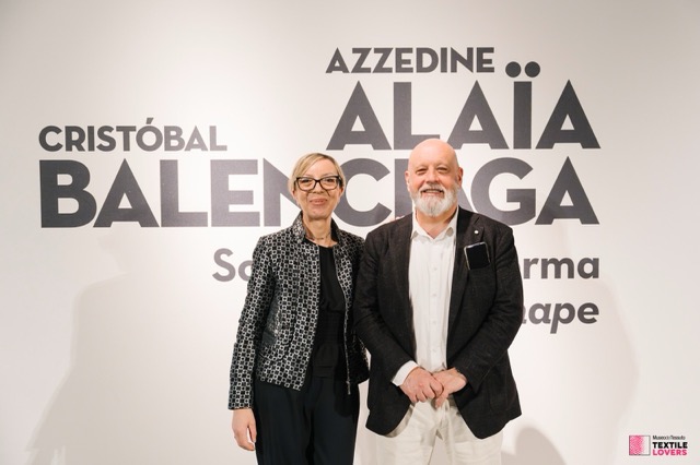 Il Presidente Vladimiro D’Agostino e la Vicepresidente Lisa Barontini, al Museo del Tessuto di Prato